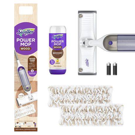 Swiffer Powermop Wood Mop Kit