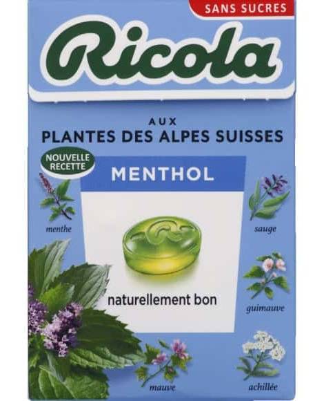 Ricola - Bonbons menthol (50g)