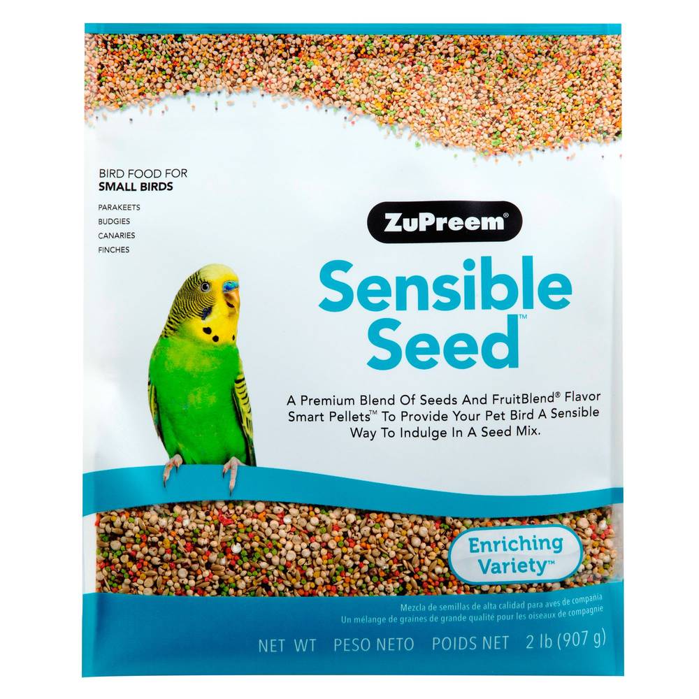 ZuPreem® Sensible Seed Small Bird Food (Color: Assorted, Size: 2 Lb)