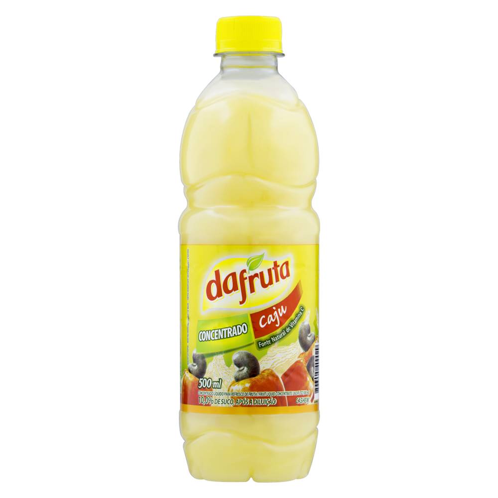 Dafruta suco concentrado sabor caju (500 ml)