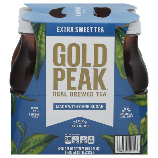 Gold Peak Real Brewed Tea (6 ct, 16.9 fl oz) (extra sweet)