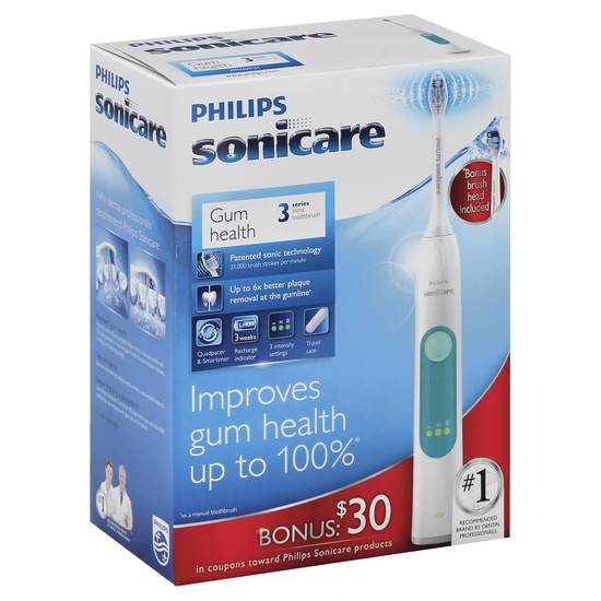 Philips Sonicare Gum Health Series 3 Electric Toothbrush