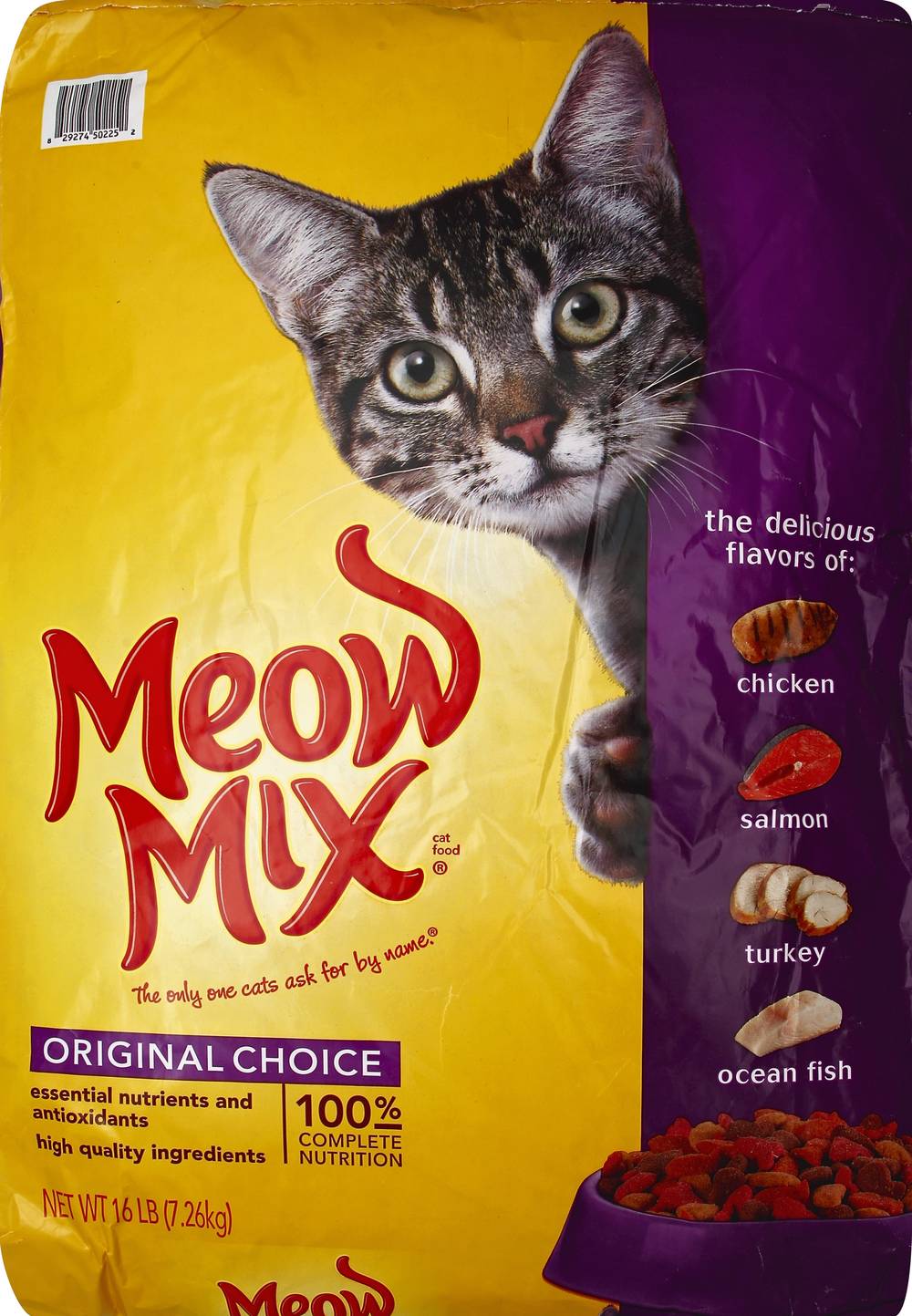 Meow Mix Original Choice Cat Food (16 lbs)