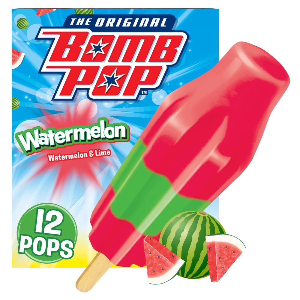 Bomb Pop The Original Pops, Watermelon (1.75 fl oz)
