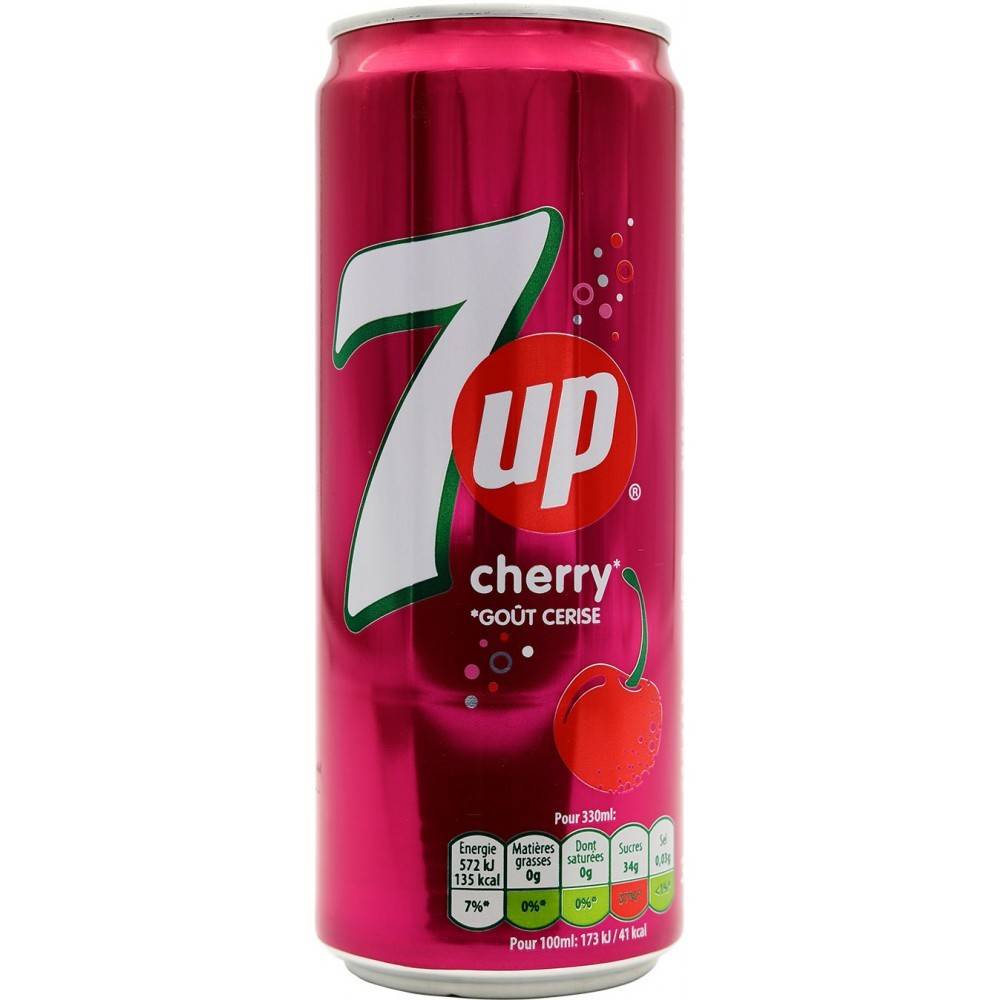Seven Up Cherry 33 cl