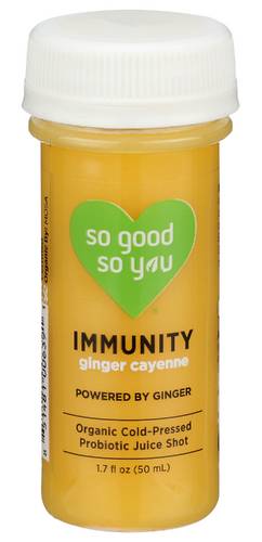 So Good So You Ginger Immunity Probiotic Shot