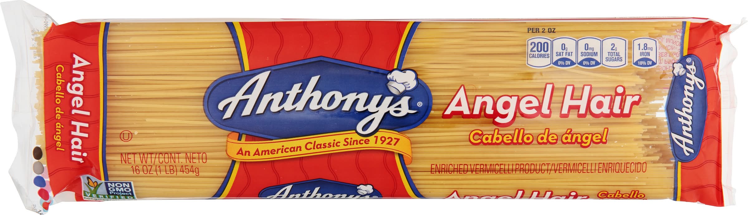 Anthony's Angel Hair Pasta (16 oz)