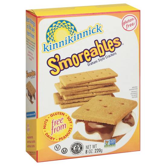S'Moreables Graham-Style Crackers Kinnikinnick 220 g