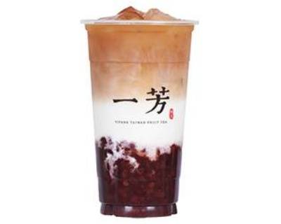 Red Bean Black Tea Latte 紅豆鮮奶茶