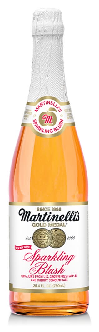 Martinelli's · Sparkling blush jugo espumante de manzana y frambuesa (750 ml)