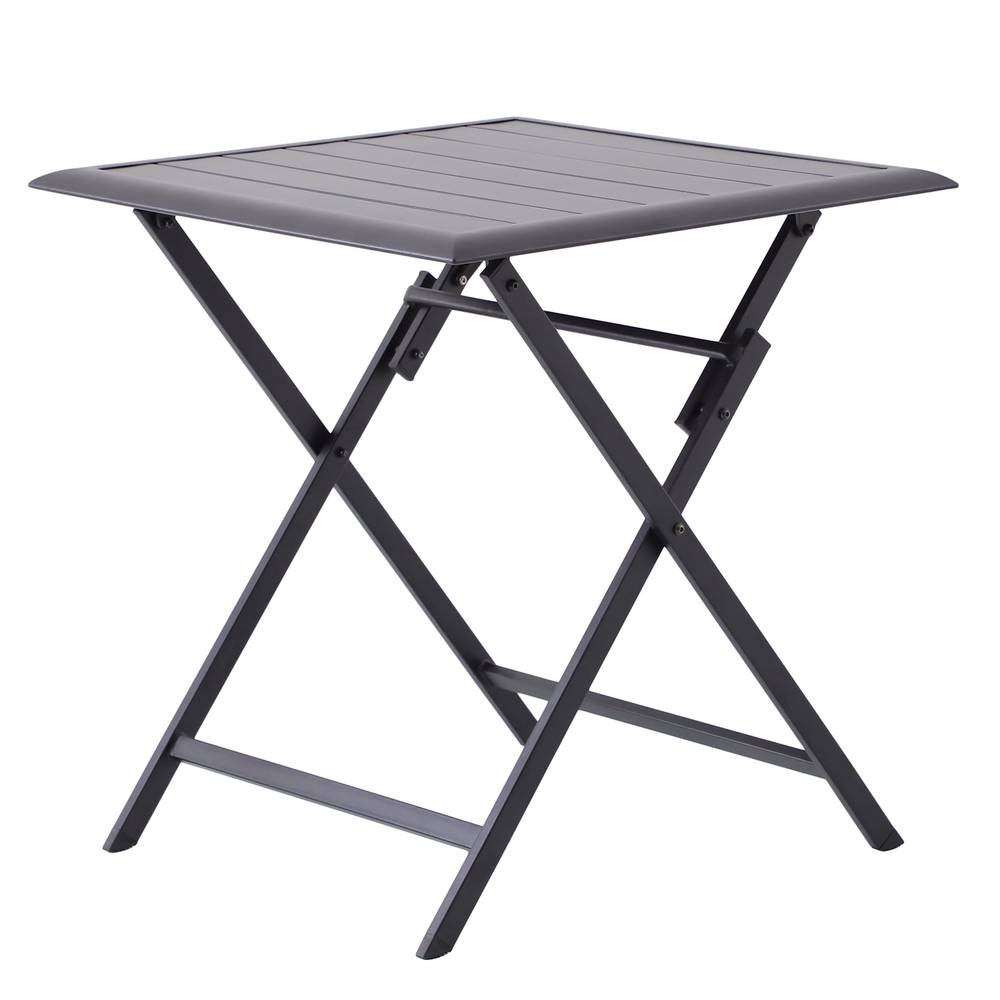 Style Selections Square Outdoor Bistro Table 26.57-in W x 26.57-in L | FTM41089