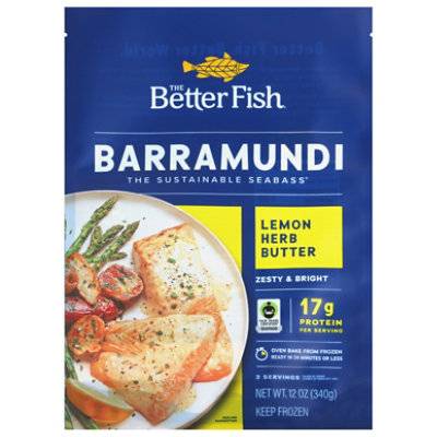Australis Barramundi Lemon Herb Butter Frozen (12 oz)