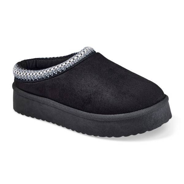 Falls Creek Women Jane Clogs Casual Shoe, Black, Size 8.0