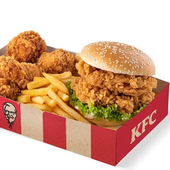 Zinger Burger Podwójny Big Box