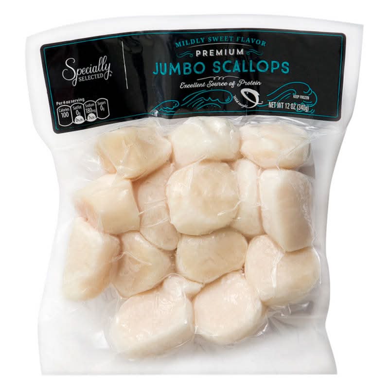 Specially Selected Premium Jumbo Scallops, Mildly Sweet (12 oz)