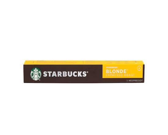 Cápsulas Starbucks Blonde® Espresso