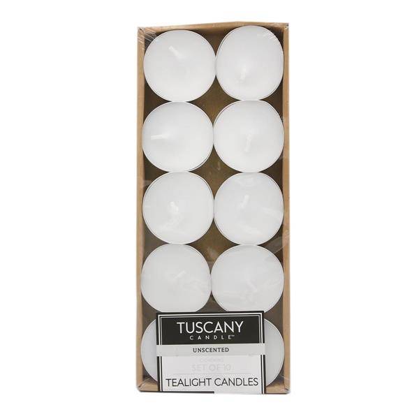 Tuscany Candle Unscented Tealight Candles