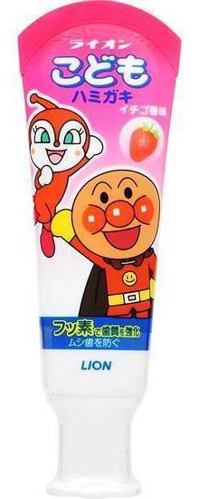 ライオン子供ハミガキイチゴアンパンマン４０ｇ:0000049795301