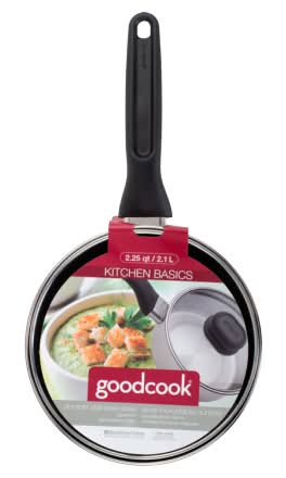 GoodCook Gd Cake Stainless Sauce Pan 2.25 Qt