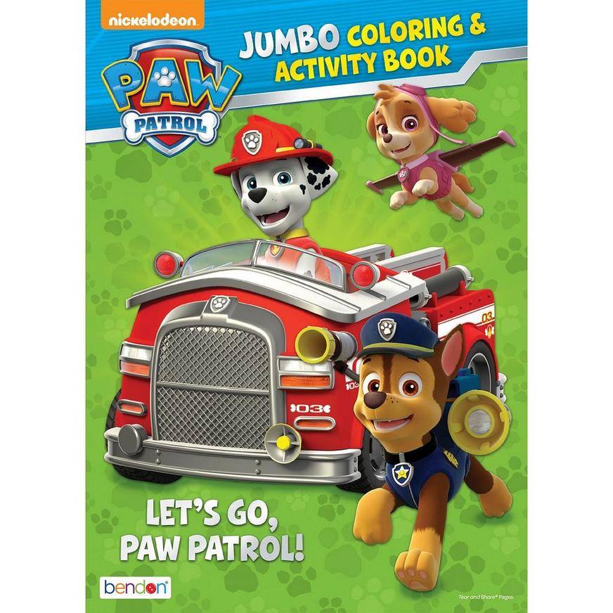 PAW Patrol Coloring Activity Book