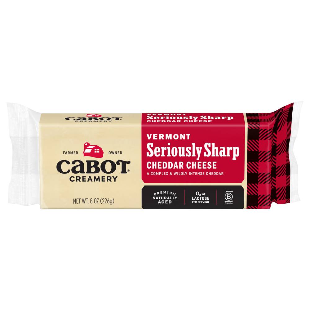 Cabot Seriously Sharp Cheddar Cheese