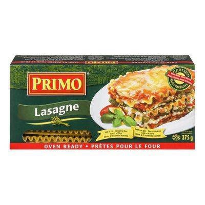 Primo · Boîte de pâtes à lasagne prête pour le four (375 g) - Oven-ready lasagna pasta box (375 g)