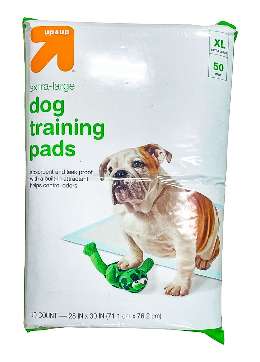 up&up Dog Training Pads, 28x30 in (50 ct)