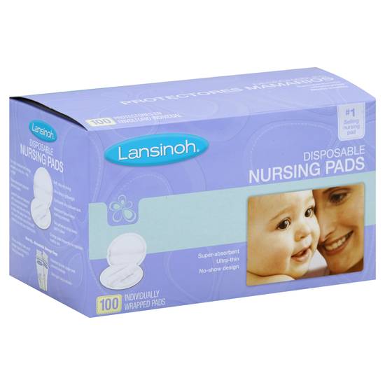 Lansinoh Disposable Stay Dry Nursing Pad (100 ct)