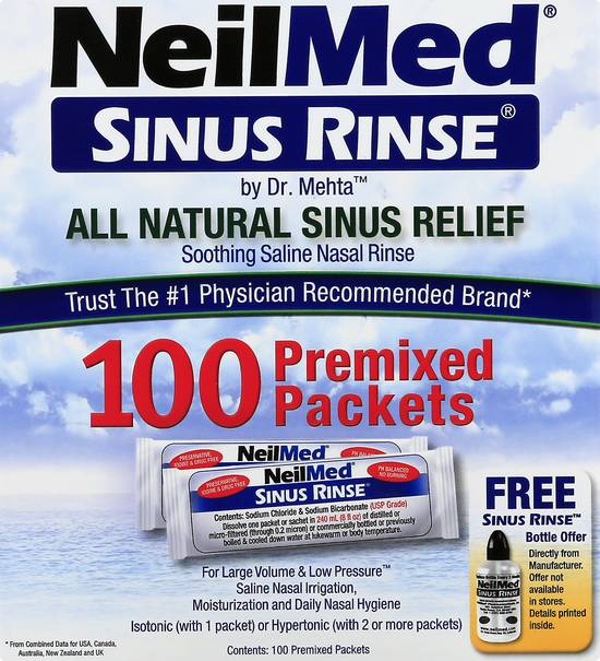 Neilmed Sinus Rinse (100 packets)