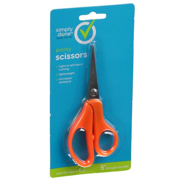 Simply Done Pointy Scissors 5" Straight Handle