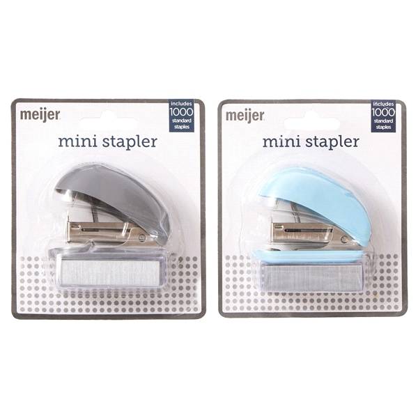 Meijer Mini Stapler W/1000 Staples