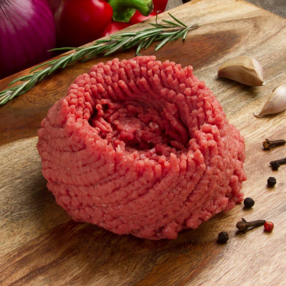 Carne molida de res (unidad: 400 g aprox)