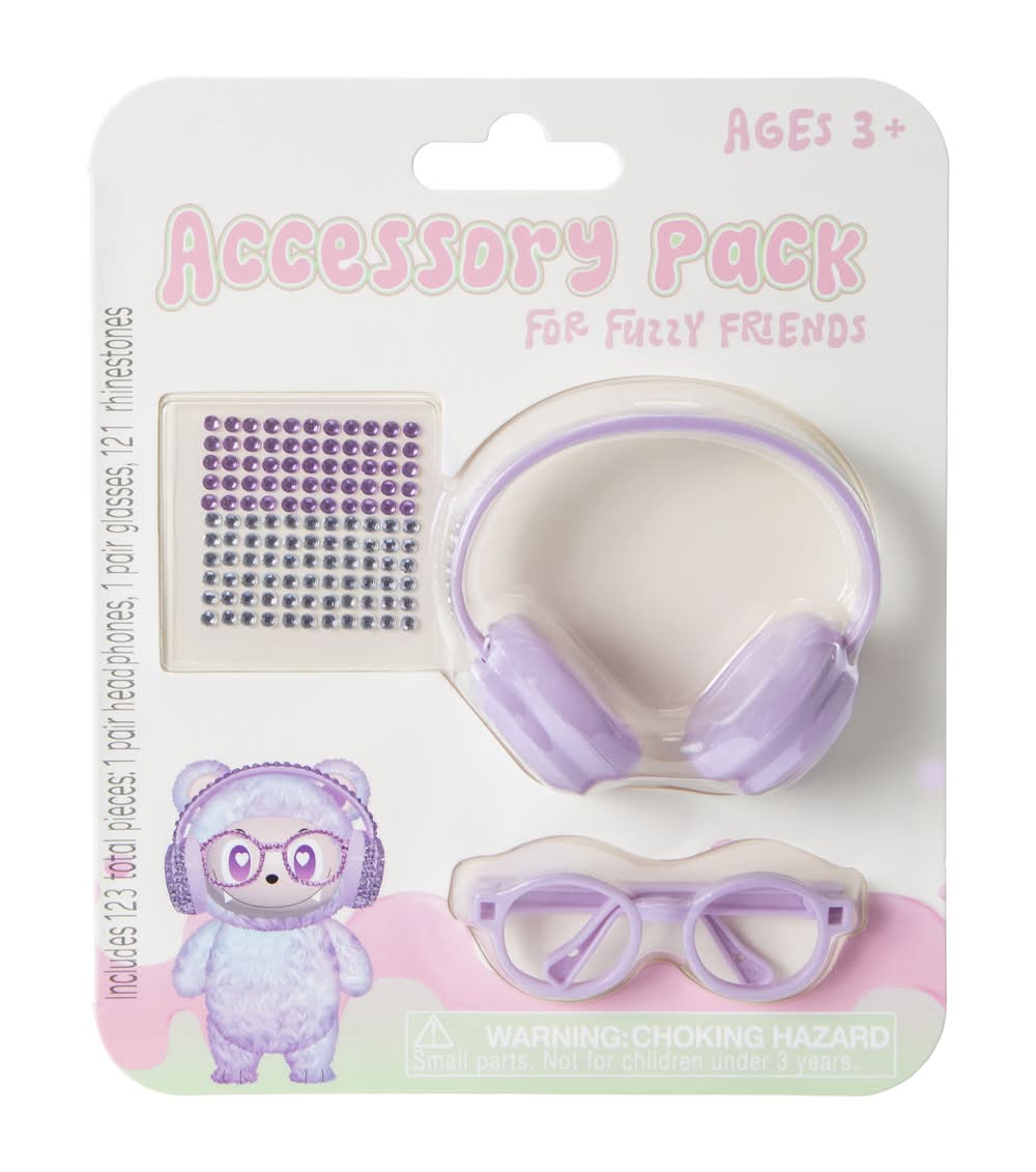Accessory Pack For Fuzzy Friends Purple