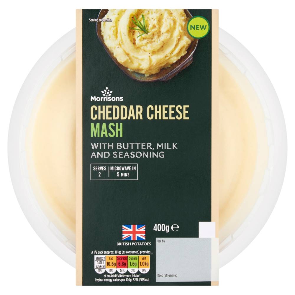 Morrisons Cheddar Cheese Mash (400g)