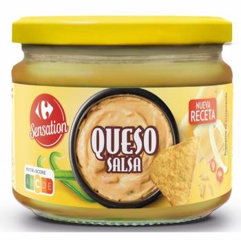 Salsa de queso Sensation Carrefour 300 g.