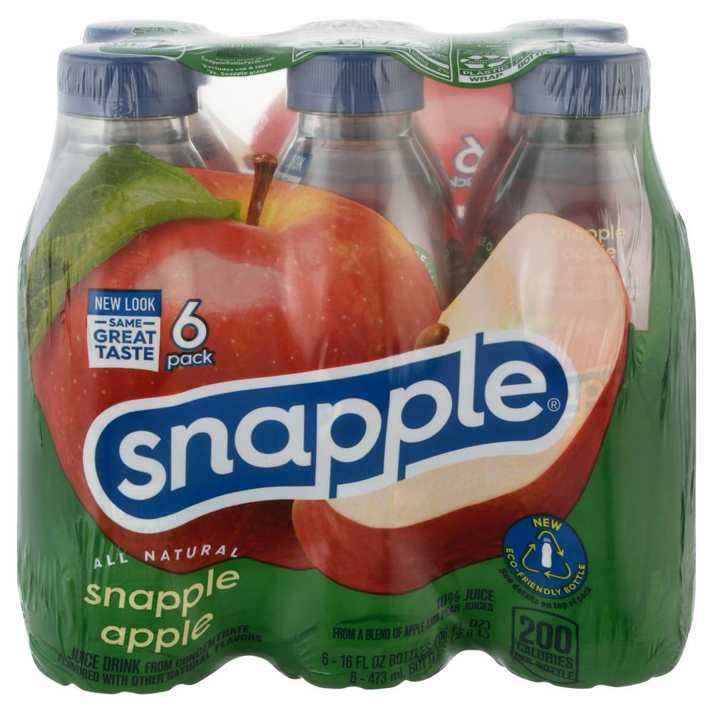 Snapple Apple Juice Drink (6 x 16 fl oz)