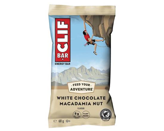 Order Clif Bar White Chocolate Macadamia 2.4oz food online from Chevron Extramile store, Everett on bringmethat.com