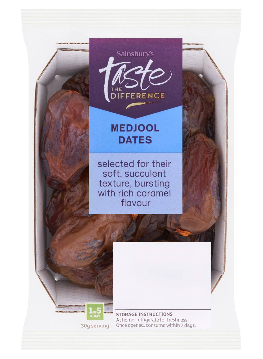 Sainsbury's Caramel, Taste the Difference Medjool Dates (200g)
