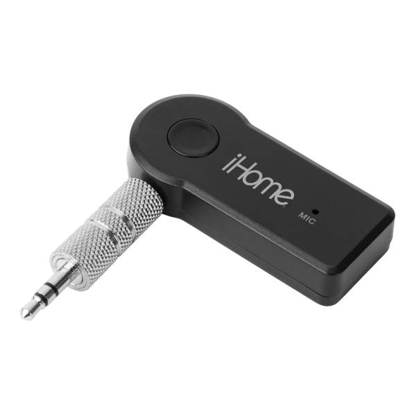 iHome 3.5MM Bluetooth Black Audio Receiverlack
