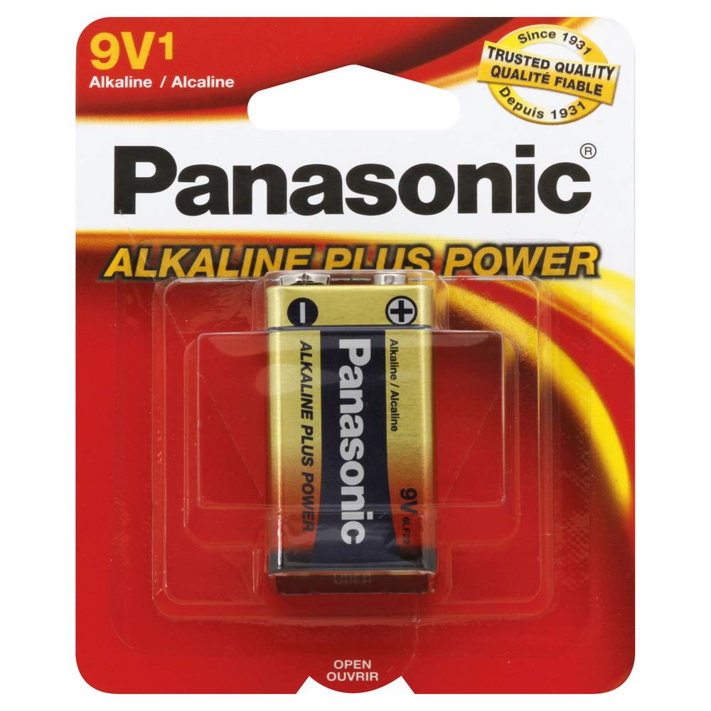 Panasonic Alkaline Battery 9v