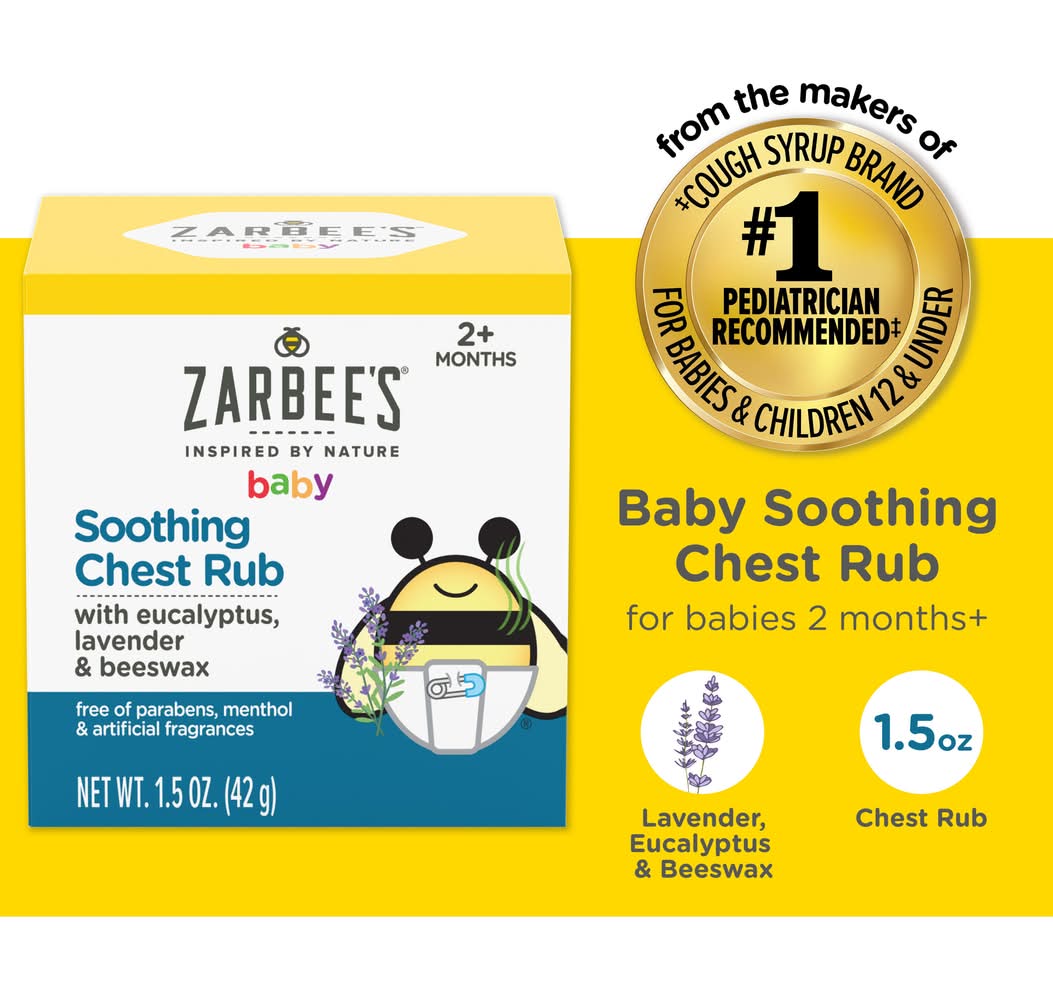 Zarbee's Baby Soothing Chest Rub (1.5 oz)