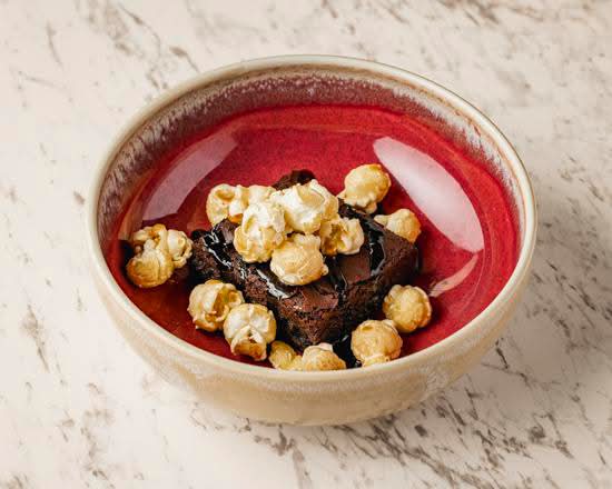 POPCORN CHOCOLATE BROWNIE (V)