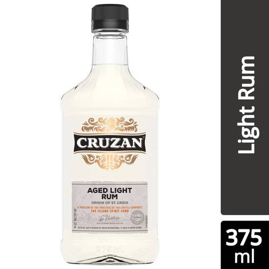 Cruzan Aged Light Rum (375ml bottle)