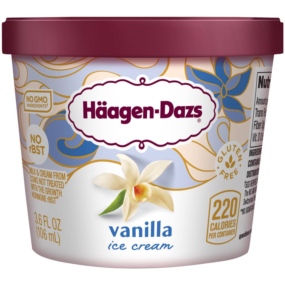Häagen-Dazs Vanilla Ice Cream (3.6 oz)