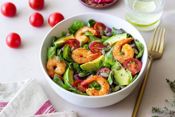 Salade Crevettes🦐