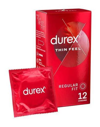 Durex Thin Feel Condoms - 12 Pack