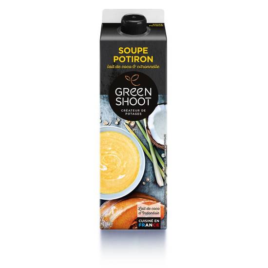 Soupe potiron lait coco Greenshoot 1l