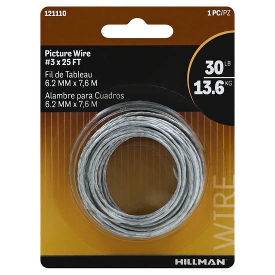 Hillman Picture Wire (6.2 mm*7.6 m)