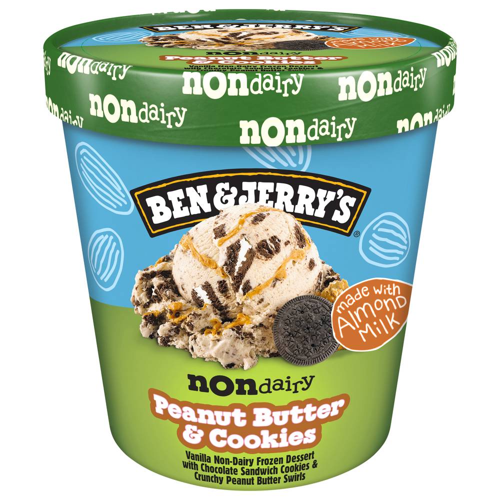 Ben & Jerry's Frozen Dessert (vanilla-chocolate-peanut butter)