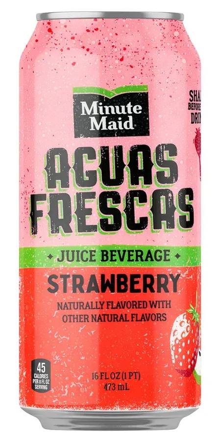Minute Maid Aguas Frescas Strawberry Juice